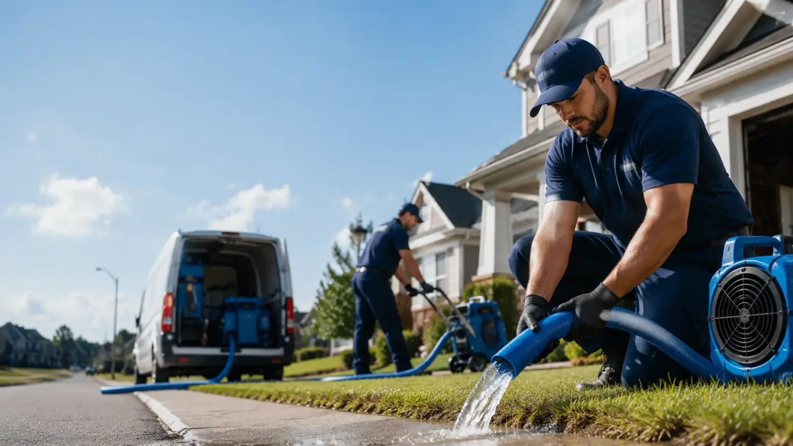 Flood Damage Restoration in Peru, KS
